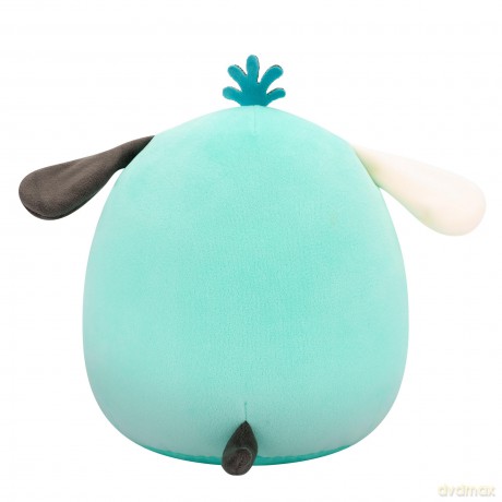 Squishmallows Original 7.5-Inch Halloween Dookdook the Teal Patchwork Dog