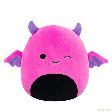 Squishmallows Original 7.5-Inch Halloween Wakisha the Neon Pink Devil