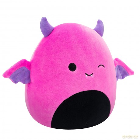 Squishmallows Original 7.5-Inch Halloween Wakisha the Neon Pink Devil