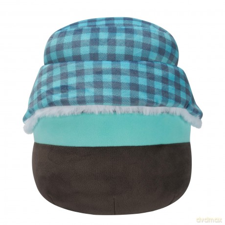 Squishmallows Original 7.5-Inch Luna the Black Penguin with Hat and Scarf