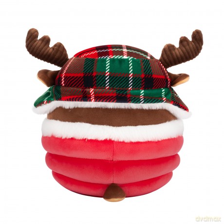Squishmallows Original 7.5-Inch Maurice the Brown Moose with Puffer Jacket