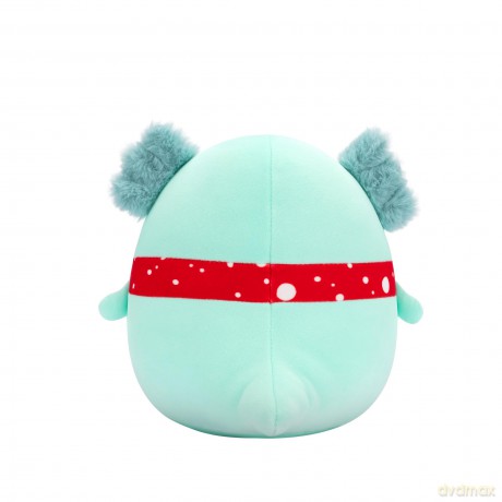 Squishmallows Original 7.5-Inch Richie the Teal Axolotl with Red Spotted Scarf