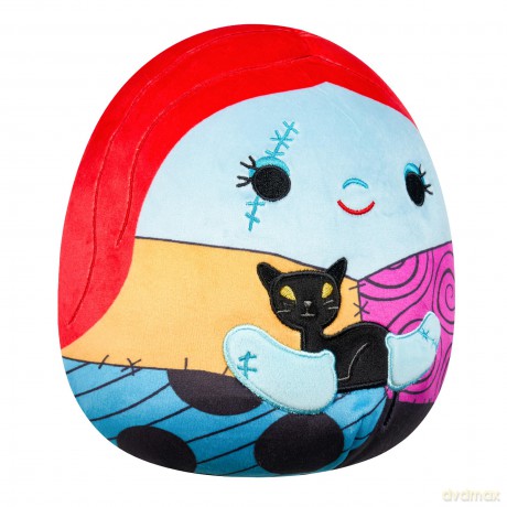 Squishmallows Original Disney 8-Inch Sally Holding Black Cat - Official Jazwares Plush