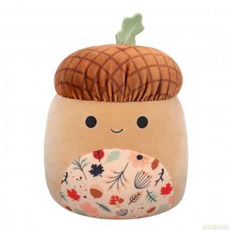 Squishmallows Original Harvest Mac the Brown Acorn with Fall Patterned Belly 8" Plush