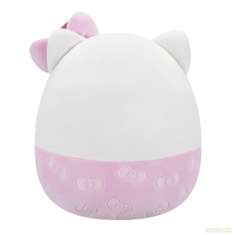 Squishmallows Original Sanrio 8-Inch 50th Anniversary Pink Embossed Hello Kitty - Official Plush