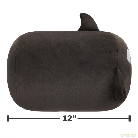 Squishmallows SQCR04184 Kai-Black Orca Stackables 12-Inch Medium-Sized Ultrasoft Official Kelly Toy Plush