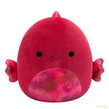 Squishmallows SQCR05481 16-Inch-Barella The Raspberry Beta Fish, Multicolour
