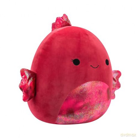 Squishmallows SQCR05481 16-Inch-Barella The Raspberry Beta Fish, Multicolour