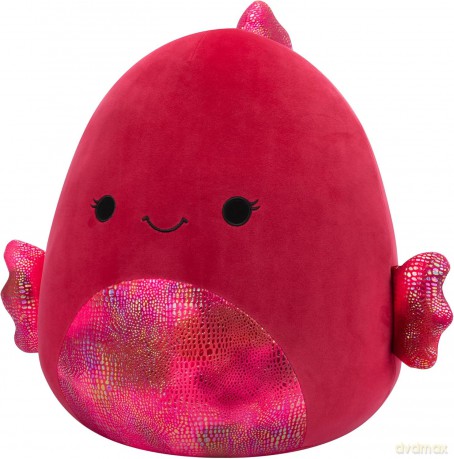 Squishmallows SQCR05481 16-Inch-Barella The Raspberry Beta Fish, Multicolour