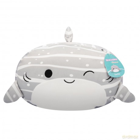 Squishmallows SQCR06550 Stackables 30 cm Sachie The Grey Striped Whale Shark