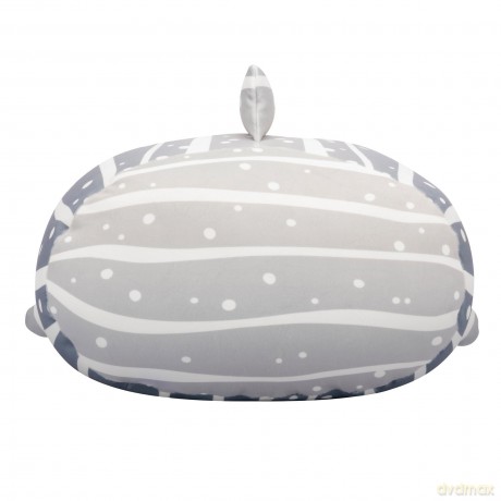 Squishmallows SQCR06550 Stackables 30 cm Sachie The Grey Striped Whale Shark