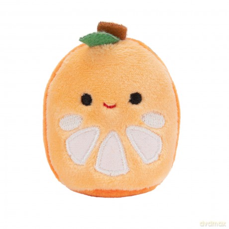 Squishville Squishmallows Mystery Mini Plush Fruit Squad, Six 2" Soft Minimallow Fruit Plush, Irresistibly soft Colourful Fruits, Mini Peach, Pineapple, and Watermelon Squishmallows