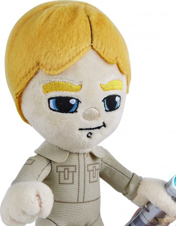 Star Wars Plush 8-Inch Luke Skywalker with Light Up Lightsaber, Soft Toy Collectable Gift for Fans Age 3 Years Old & Up Amazon Exclusive