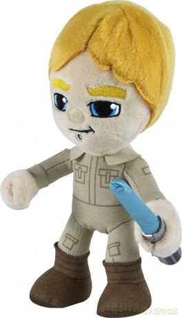 Star Wars Plush 8-Inch Luke Skywalker with Light Up Lightsaber, Soft Toy Collectable Gift for Fans Age 3 Years Old & Up Amazon Exclusive