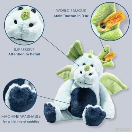 Steiff - 067105 - Soft Cuddly Friends - Samu Dragon - 28cm