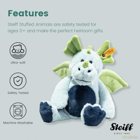 Steiff - 067105 - Soft Cuddly Friends - Samu Dragon - 28cm