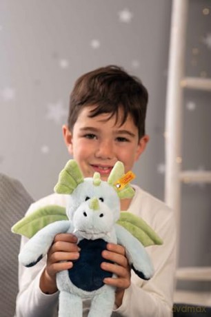 Steiff - 067105 - Soft Cuddly Friends - Samu Dragon - 28cm