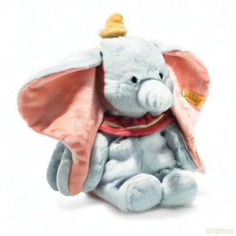 Steiff 024559 Dumbo Soft Cuddly Friends Disney Originals, Lightblue, 30 cm