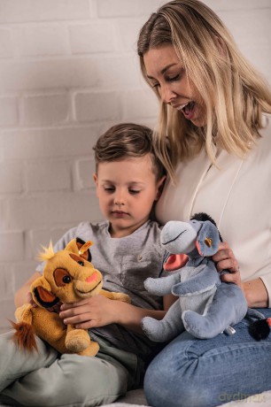 Steiff 024665 Simba lion 26 golden brown Disney