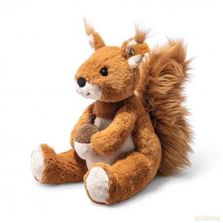 Steiff 045172 Phil squirrel 20 russet, Glazed Ginger