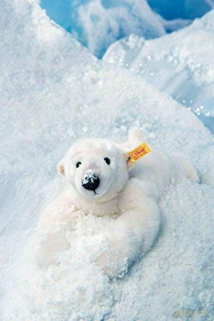 Steiff 062605 Nanouk polar bear, white, 33 cm