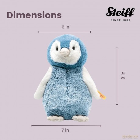Steiff 063930 Soft Cuddly Friends Paule penguin, Angel Falls, 22 cm
