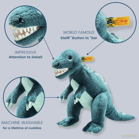 Steiff 067129 Thaisen T-Rex 35 turquoise