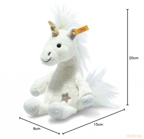 Steiff 067655 Unica dangling unicorn 20 white