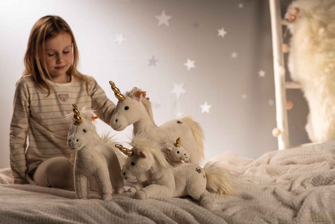 Steiff 067662 Unica unicorn 27 white
