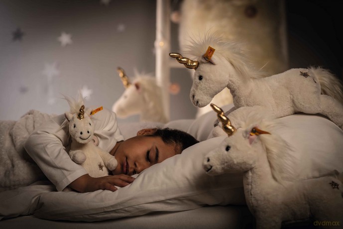 Steiff 067662 Unica unicorn 27 white