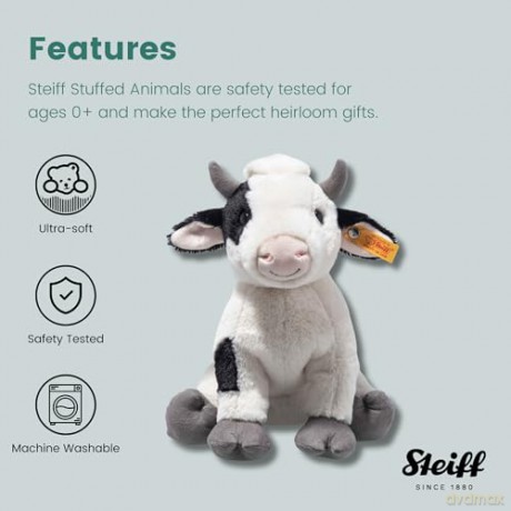Steiff 067853 Cobb cow 24 white/black spotted
