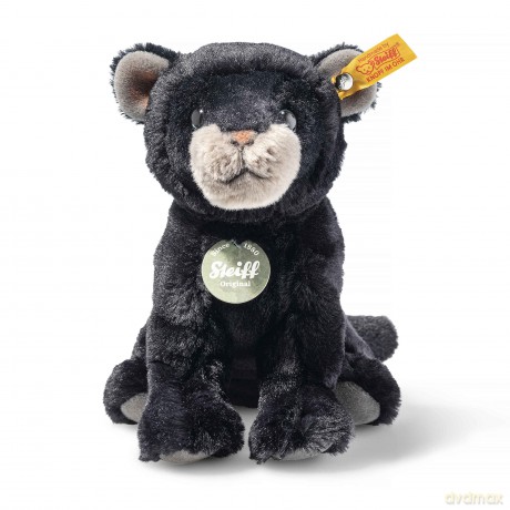 Steiff 067938 Taky baby panther 19 black sitting