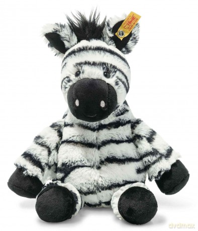 Steiff 069109 Soft Cuddly Friends Zora zebra, Grey,White, 30 cm