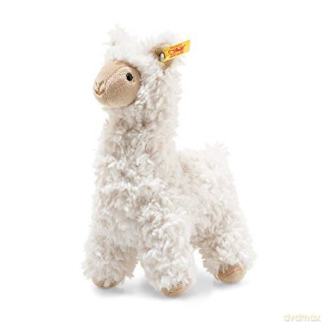 Steiff 069444 Soft Cuddly Friends Leandro llama, Cream, 19 cm