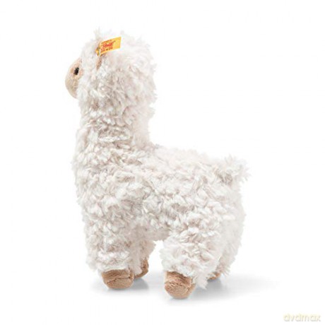 Steiff 069444 Soft Cuddly Friends Leandro llama, Cream, 19 cm