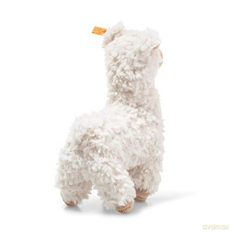 Steiff 069444 Soft Cuddly Friends Leandro llama, Cream, 19 cm