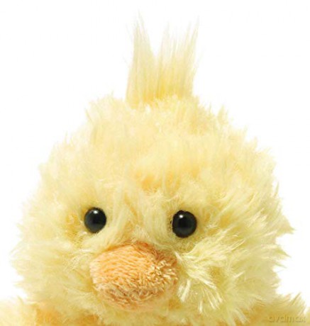 Steiff 073892 Soft Cuddly Friends Pipsy chick, Yellow,Orange, 14 cm