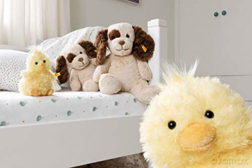 Steiff 073892 Soft Cuddly Friends Pipsy chick, Yellow,Orange, 14 cm