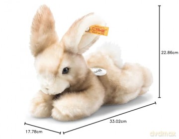 Steiff 079986 Animals Schnucki rabbit, Beige, 24 cm