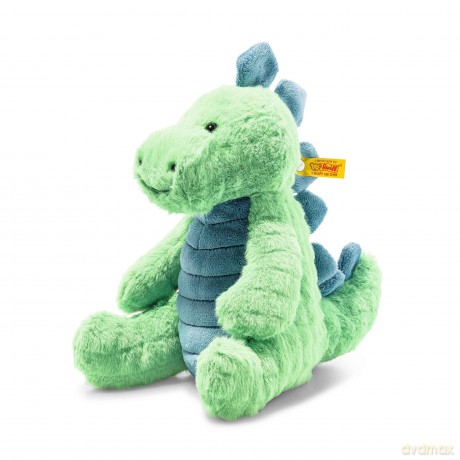 Steiff 087813 Soft Cuddly Friends Spott stegosaurus, Irish Green, 28 cm