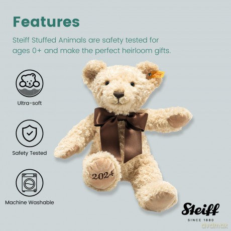 Steiff 113864 Cosy Year bear 2024 34 beige, Pampas