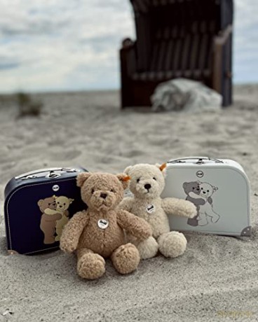 Steiff 114021 Ben Teddy bear 21 beige in suitcase