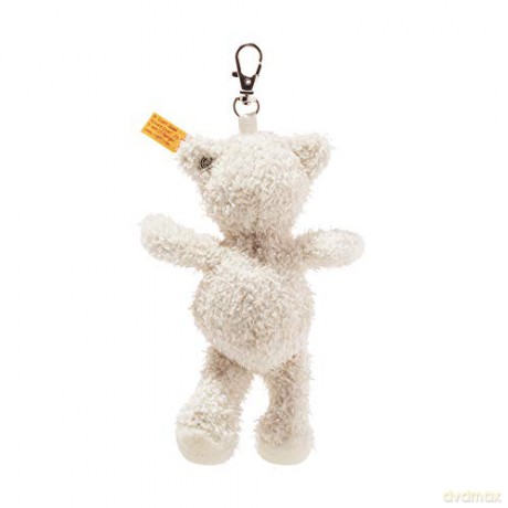 Steiff 12cm Keyring Lotte Teddy Bear (White)