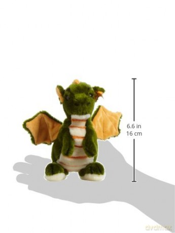 Steiff 17cm Raudi Dragon Boy (Green), Treetop