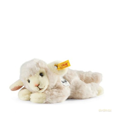 Steiff 22cm Little Friend Lamb Linda Wool (White)