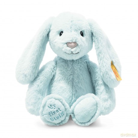 Steiff 242335 Animal Soft Cuddly Friends My First Hoppie Rabbit, Angel Falls, 26 cm