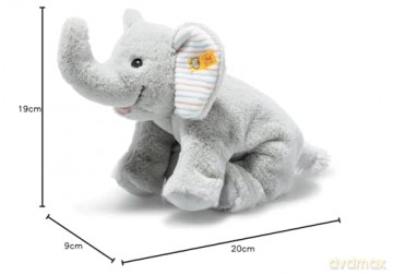 Steiff 242656 Floppy Trampili elephant 20 grey