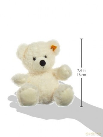 Steiff 28cm Lotte Teddy Bear in Suitcase (White)
