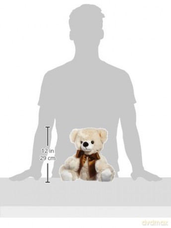 Steiff 40cm Bobby Dangling Teddy Bear (Cream), 013478, Autumn Blonde