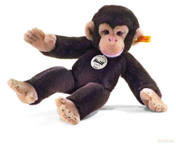 Steiff 64722 Koko chimpanzee, Brown, 35 cm